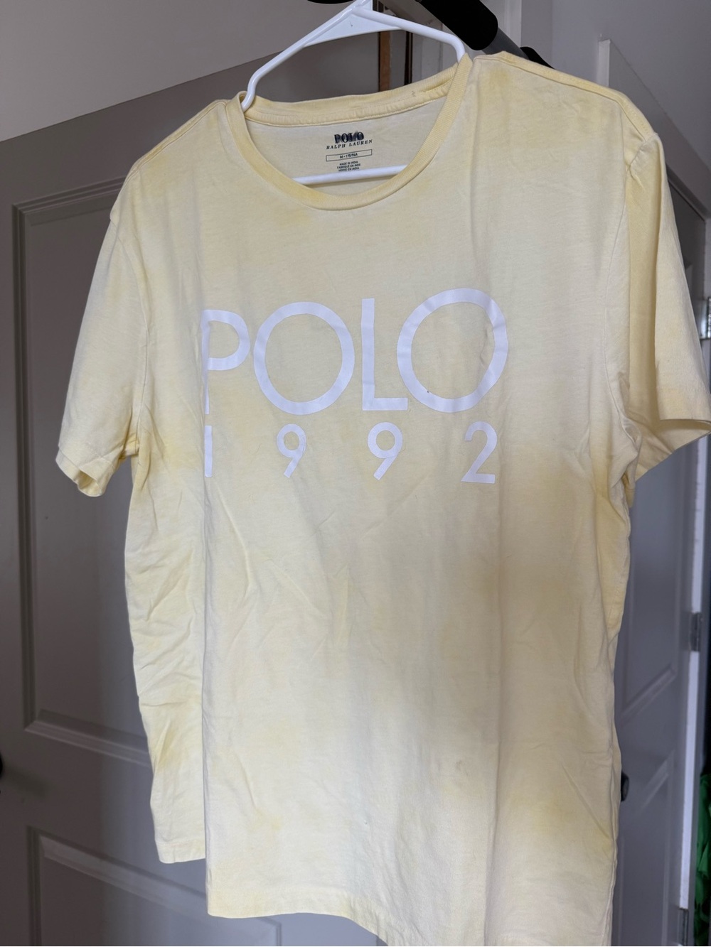 Polo by Ralph Lauren Vintage Yellow Graphic Tee POLO 1992